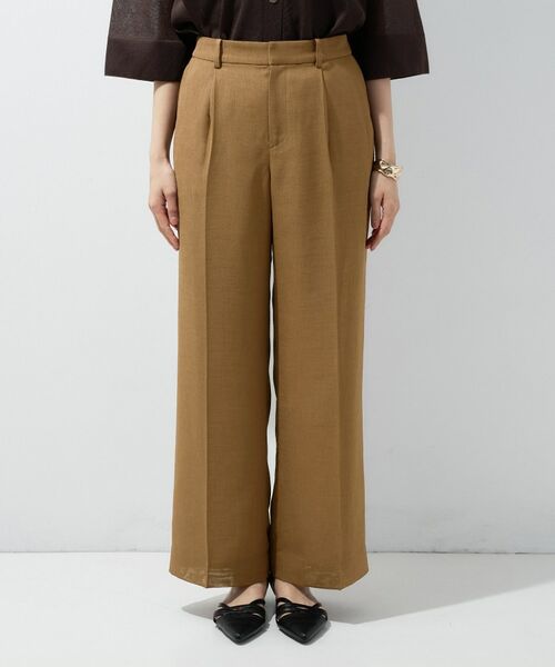 INDIVI / インディヴィ パンツ | 【洗える／メッシュ素材／SETUP可能】ワイドパンツ | 詳細10