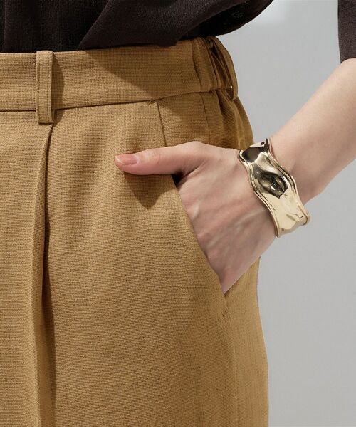 INDIVI / インディヴィ パンツ | 【洗える／メッシュ素材／SETUP可能】ワイドパンツ | 詳細14