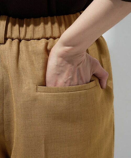 INDIVI / インディヴィ パンツ | 【洗える／メッシュ素材／SETUP可能】ワイドパンツ | 詳細16