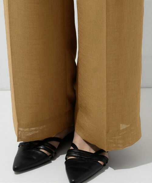 INDIVI / インディヴィ パンツ | 【洗える／メッシュ素材／SETUP可能】ワイドパンツ | 詳細17