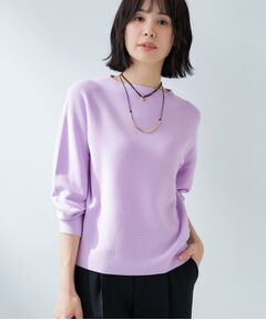 INDIVI / インディヴィ ニット・セーター | 【洗える／無縫製】リラックスシルエットニット