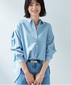 INDIVI / インディヴィ シャツ・ブラウス | 【洗える】デニムライクシャツ