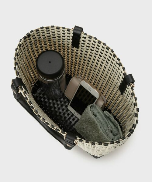 INDIVI / インディヴィ トートバッグ | 【配色デザイン】メルカド編みスクエアバッグ | 詳細12