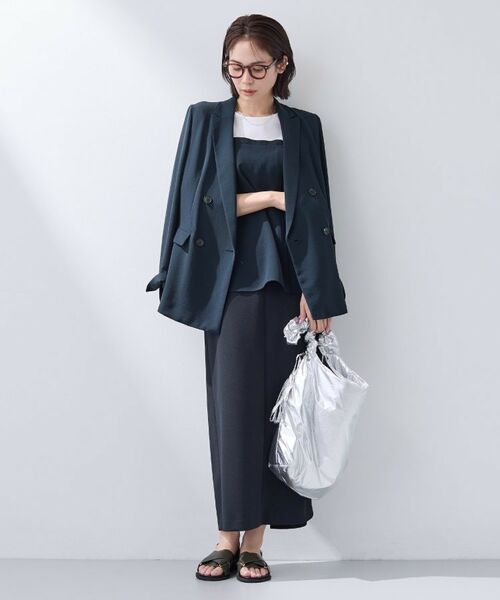 INDIVI / インディヴィ カットソー | 【着る日傘／SETUP可能】ビスチェレイヤード風トップス | 詳細15