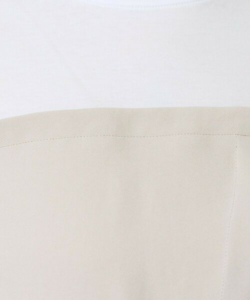 INDIVI / インディヴィ カットソー | 【着る日傘／SETUP可能】ビスチェレイヤード風トップス | 詳細8