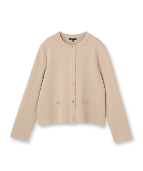 INDIVI / インディヴィ カーディガン・ボレロ | 【洗える／SETUP可能】メタルボタンニットジャケット風カーディガン | 詳細1