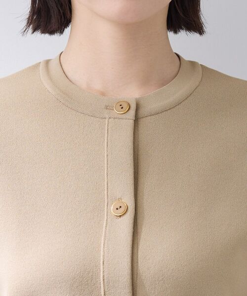 INDIVI / インディヴィ カーディガン・ボレロ | 【洗える／SETUP可能】メタルボタンニットジャケット風カーディガン | 詳細13