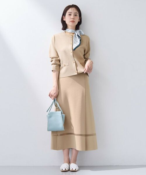 INDIVI / インディヴィ カーディガン・ボレロ | 【洗える／SETUP可能】メタルボタンニットジャケット風カーディガン | 詳細8