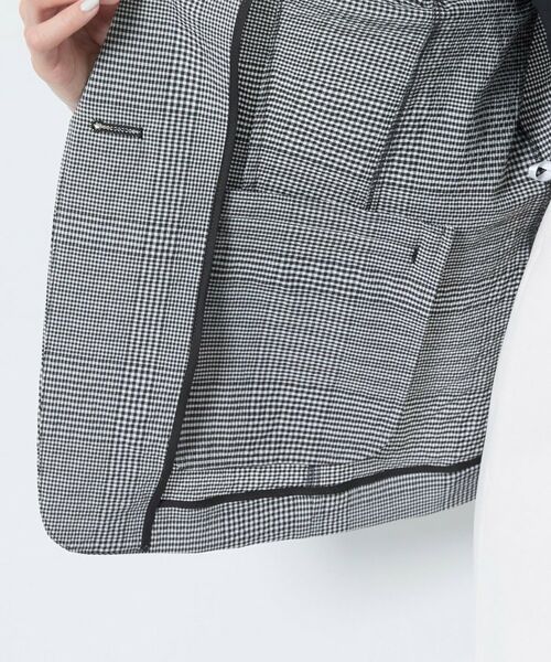 INDIVI / インディヴィ テーラードジャケット | 【洗える／UVケア／SETUP可能】サッカー素材テーラードジャケット | 詳細17