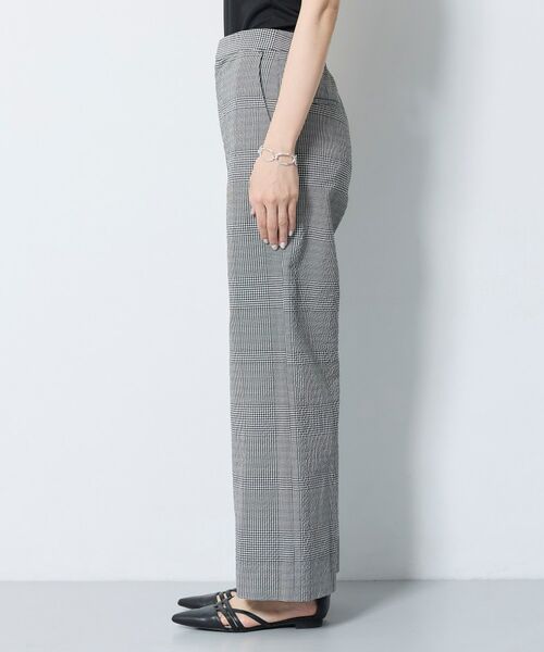 INDIVI / インディヴィ パンツ | 【洗える／UVケア／SETUP可能】サッカー素材ストレートパンツ | 詳細10