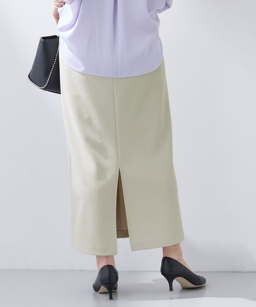 INDIVI / インディヴィ ロング・マキシ丈スカート | 【洗える／Iライン】ジャージスカート | 詳細11