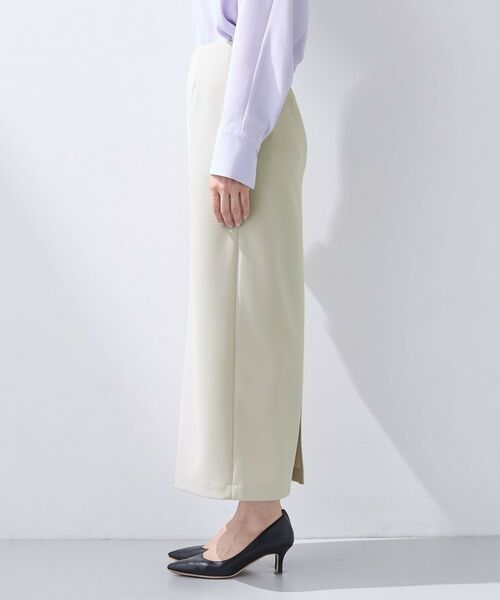 INDIVI / インディヴィ ロング・マキシ丈スカート | 【洗える／Iライン】ジャージスカート | 詳細15