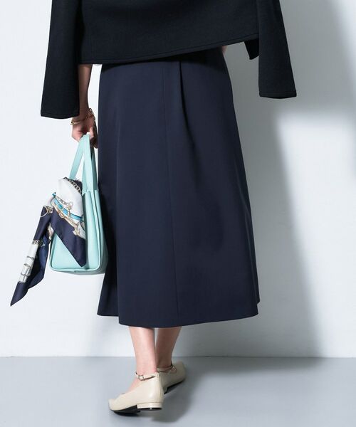 INDIVI / インディヴィ スカート | 【洗える／UVケア】巻き風フレアスカート | 詳細15