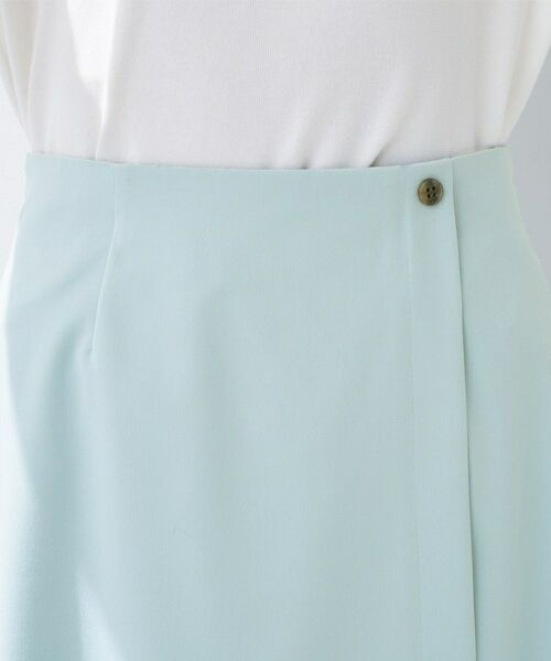 INDIVI / インディヴィ スカート | 【洗える／UVケア】巻き風フレアスカート | 詳細21