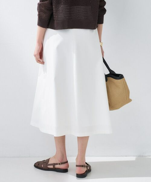 INDIVI / インディヴィ スカート | 【洗える／UVケア】巻き風フレアスカート | 詳細3