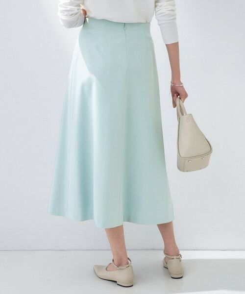 INDIVI / インディヴィ スカート | 【洗える／UVケア】巻き風フレアスカート | 詳細6