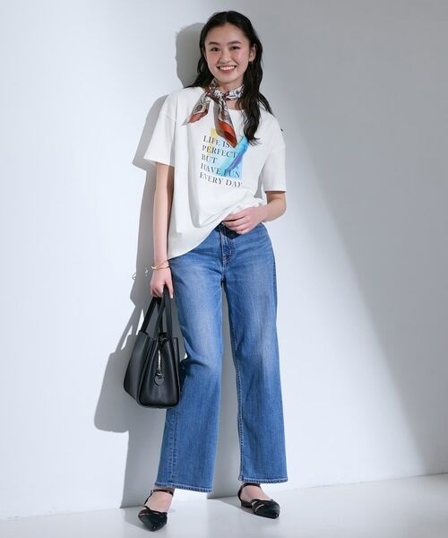 INDIVI / インディヴィ Tシャツ | 【選べるバリエーション】プリントTシャツ | 詳細12