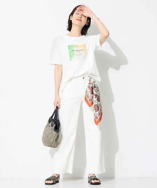 INDIVI / インディヴィ Tシャツ | 【選べるバリエーション】プリントTシャツ | 詳細16