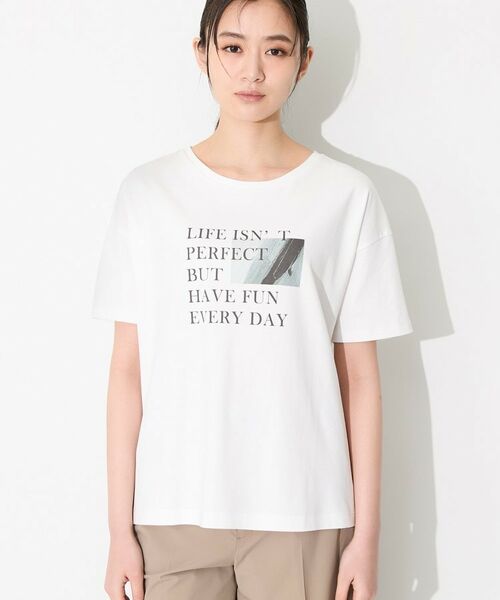 INDIVI / インディヴィ Tシャツ | 【選べるバリエーション】プリントTシャツ | 詳細18