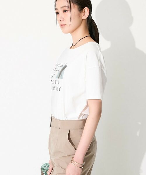 INDIVI / インディヴィ Tシャツ | 【選べるバリエーション】プリントTシャツ | 詳細3