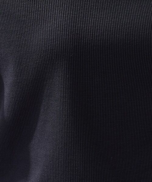 INDIVI / インディヴィ カットソー | 【インナーとして使える／通気性◎】テレコジャージトップス | 詳細13