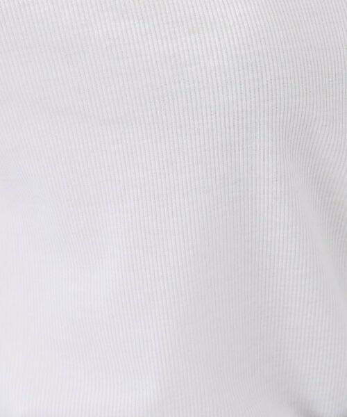 INDIVI / インディヴィ カットソー | 【インナーとして使える／通気性◎】テレコジャージトップス | 詳細5