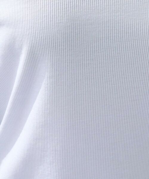 INDIVI / インディヴィ カットソー | 【インナーとして使える／通気性◎】テレコジャージトップス | 詳細9