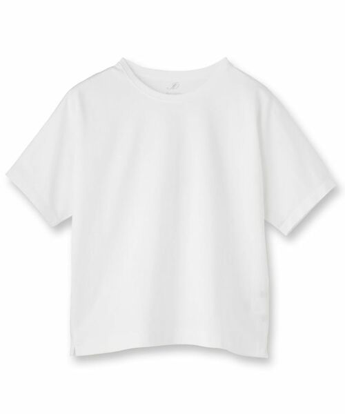 INDIVI / インディヴィ Tシャツ | 【汗ジミ防止/褒められTシャツ】上品カジュアル!ドルマンTシャツ | 詳細1