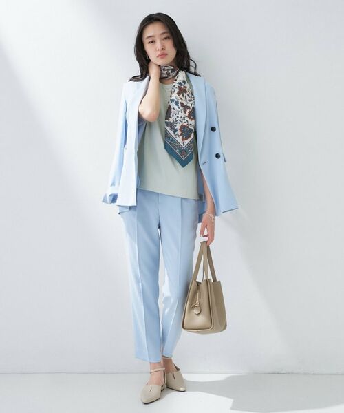 INDIVI / インディヴィ Tシャツ | 【汗ジミ防止/褒められTシャツ】上品カジュアル!ドルマンTシャツ | 詳細16