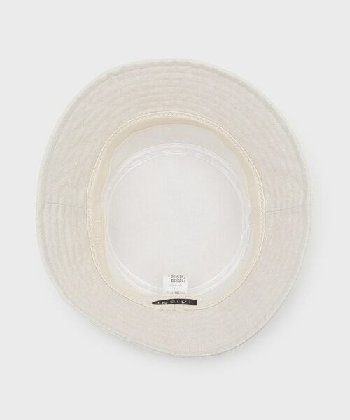 INDIVI / インディヴィ ハット | 【大人カジュアル／リネン混】バケットハット | 詳細4