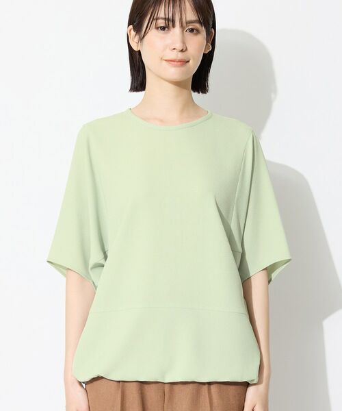 INDIVI / インディヴィ カットソー | 【洗える／2WAY／裾ドロスト付き】 ドルマンスリーブチュニックトップス | 詳細20