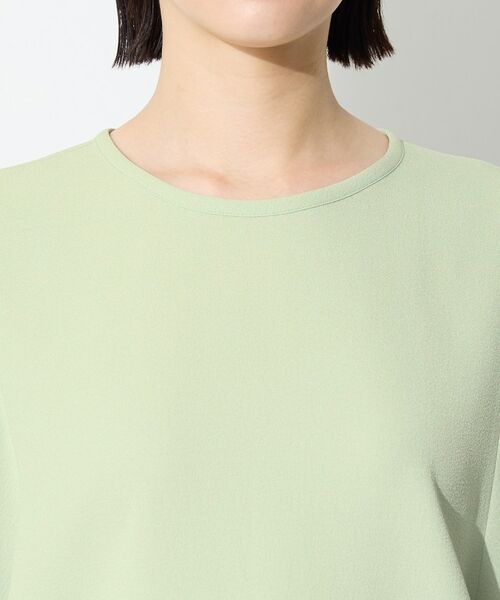 INDIVI / インディヴィ カットソー | 【洗える／2WAY／裾ドロスト付き】 ドルマンスリーブチュニックトップス | 詳細22