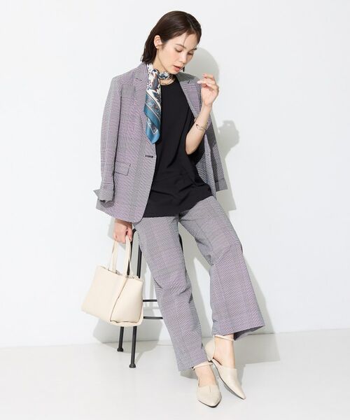 INDIVI / インディヴィ カットソー | 【洗える／2WAY／裾ドロスト付き】 ドルマンスリーブチュニックトップス | 詳細7