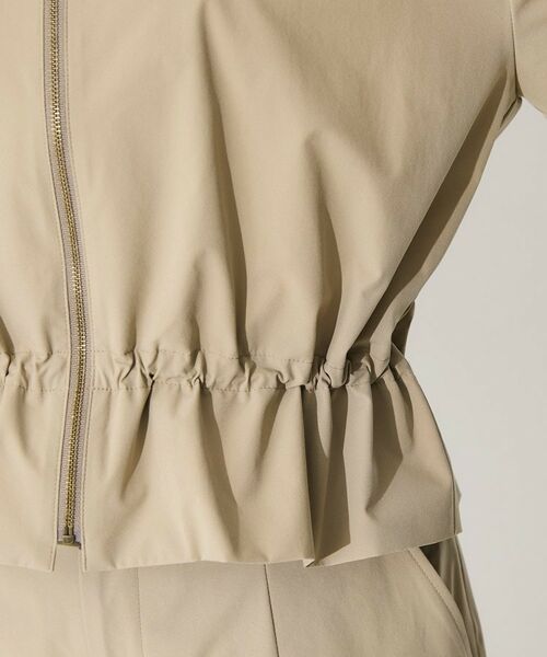 INDIVI / インディヴィ レザーブルゾン・ジャケット | 【撥水／UVケア／SETUP可能】軽量5分袖ライトブルゾン | 詳細20