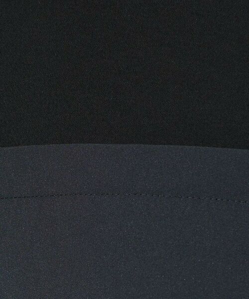 INDIVI / インディヴィ ロング・マキシ丈ワンピース | 【洗える／1枚でキマる／ドロスト付】ビスチェ風ドッキングTワンピース | 詳細5