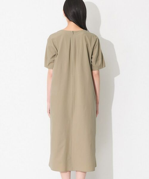 INDIVI / インディヴィ ロング・マキシ丈ワンピース | 【撥水／UVケア／SETUP可能】軽量ベルト付きAラインワンピース | 詳細17