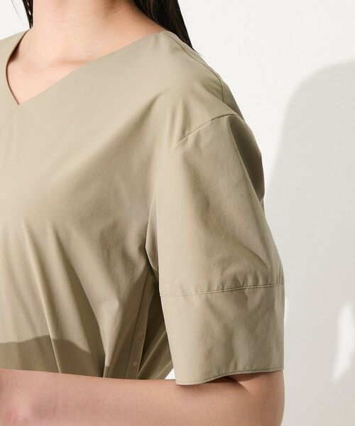 INDIVI / インディヴィ ロング・マキシ丈ワンピース | 【撥水／UVケア／SETUP可能】軽量ベルト付きAラインワンピース | 詳細20