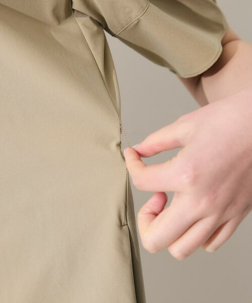 INDIVI / インディヴィ ロング・マキシ丈ワンピース | 【撥水／UVケア／SETUP可能】軽量ベルト付きAラインワンピース | 詳細23