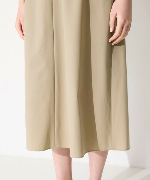 INDIVI / インディヴィ ロング・マキシ丈ワンピース | 【撥水／UVケア／SETUP可能】軽量ベルト付きAラインワンピース | 詳細24