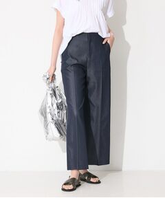 INDIVI / インディヴィ パンツ | 【洗える／UVケア／SETUP可能】デニムライクワイドパンツ