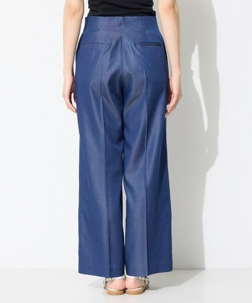 INDIVI / インディヴィ パンツ | 【洗える／UVケア／SETUP可能】デニムライクワイドパンツ | 詳細11