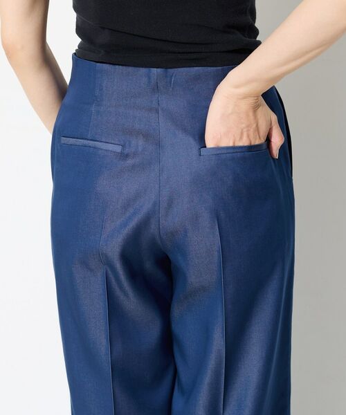 INDIVI / インディヴィ パンツ | 【洗える／UVケア／SETUP可能】デニムライクワイドパンツ | 詳細14