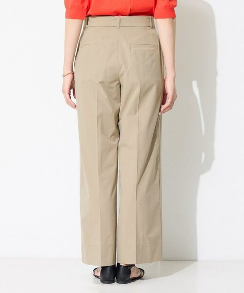 INDIVI / インディヴィ パンツ | 【撥水／UVケア／SETUP可能】軽量ベルト付ワイドストレートパンツ | 詳細19