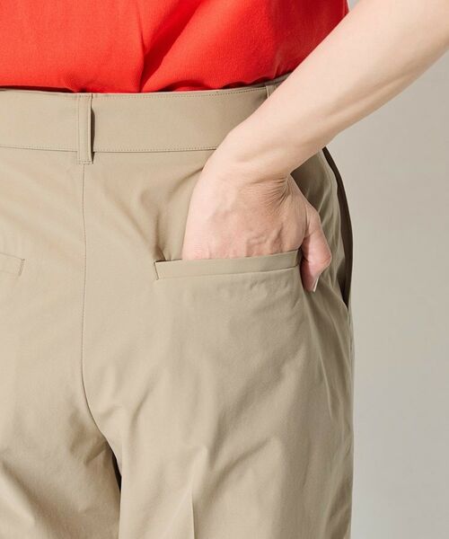 INDIVI / インディヴィ パンツ | 【撥水／UVケア／SETUP可能】軽量ベルト付ワイドストレートパンツ | 詳細24