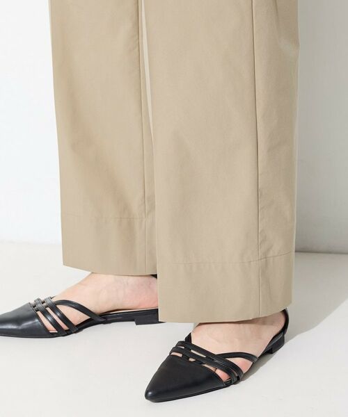 INDIVI / インディヴィ パンツ | 【撥水／UVケア／SETUP可能】軽量ベルト付ワイドストレートパンツ | 詳細26