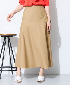 INDIVI / インディヴィ スカート | 【洗える／UVケア／すっきり見え】ナローフレアスカート