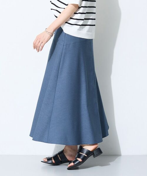 INDIVI / インディヴィ スカート | 【洗える／UVケア／すっきり見え】ナローフレアスカート | 詳細10