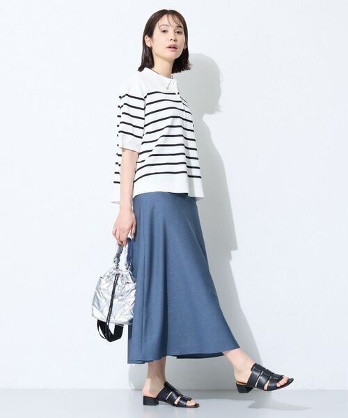 INDIVI / インディヴィ スカート | 【洗える／UVケア／すっきり見え】ナローフレアスカート | 詳細11