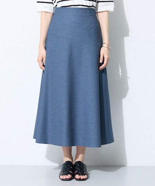 INDIVI / インディヴィ スカート | 【洗える／UVケア／すっきり見え】ナローフレアスカート | 詳細14