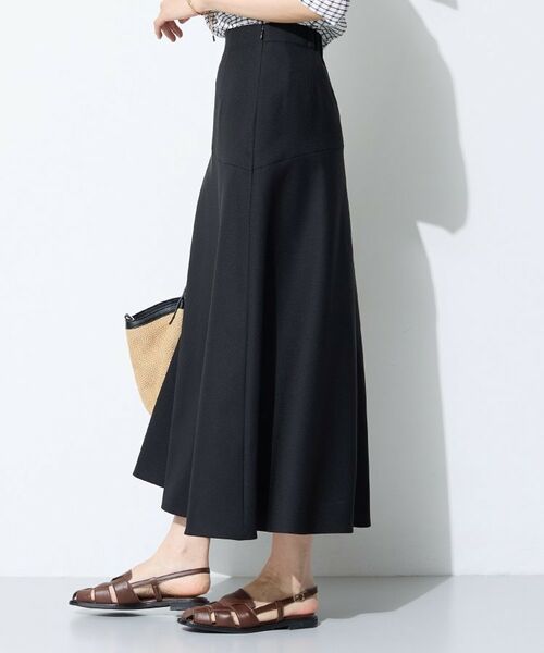 INDIVI / インディヴィ スカート | 【洗える／UVケア／すっきり見え】ナローフレアスカート | 詳細2